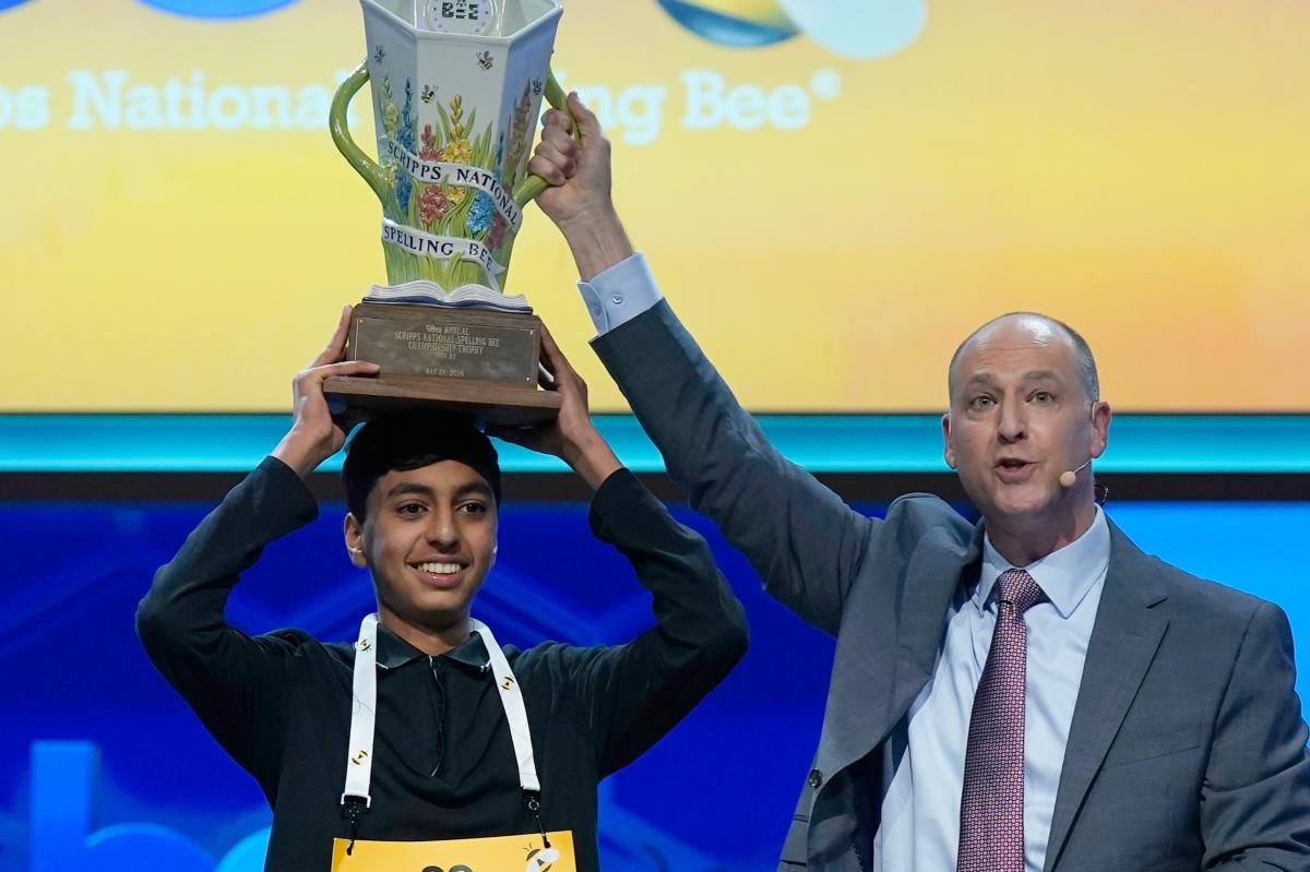 Adolescente da Califórnia vence o Scripps National Spelling Bee em um desempate dramático e relâmpago
