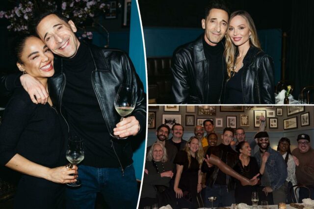 Adrien Brody fecha restaurante chique em Nova York para celebração de primeira linha
