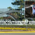 O Aeroporto Bush de Houston é agora um dos três aeroportos autorizados a rastrear passageiros que entram nos Estados Unidos vindos de alguns países africanos, à medida que o surto de Ébola continua a espalhar-se.