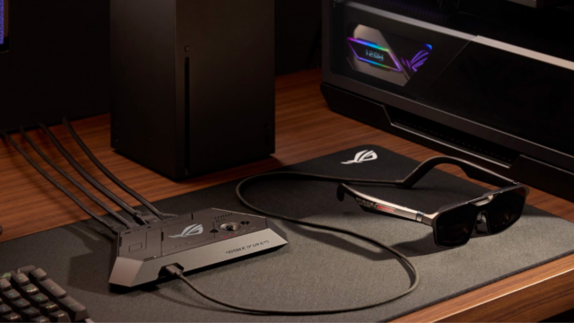 Agora você pode pré-encomendar os óculos AR para jogos R1 da XReal (com o ROG Control Deck)
