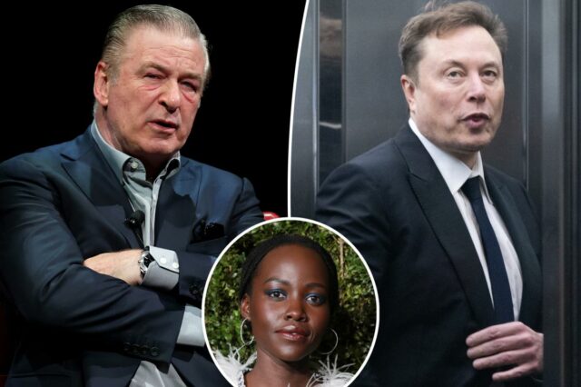 Alec Baldwin rebate Elon Musk por criticar a aparência de Lupita Nyong'o durante o elenco de 'A Odisséia'
