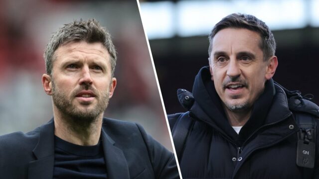 'Alguém que possa…' Gary Neville nomeia os únicos dois gerentes que ele nomearia no lugar de Michael Carrick
