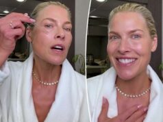 Ali Larter acaba de compartilhar seu ‘código de trapaça em duas etapas’ para pele de vidro aos 50 anos SkinCeuticals P-Tiox Wrinkle-Modulating Peptide Serum em frasco conta-gotas de 30ml.