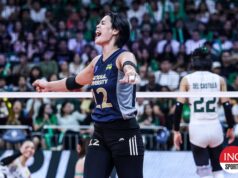 Alyssa Solomon se declara para o PVL Rookie Draft de 2026 Alyssa Solomon, do NU Lady Bulldogs, durante o jogo 2 das finais do vôlei feminino da temporada 87 da UAAP contra La Salle Lady Spikers.