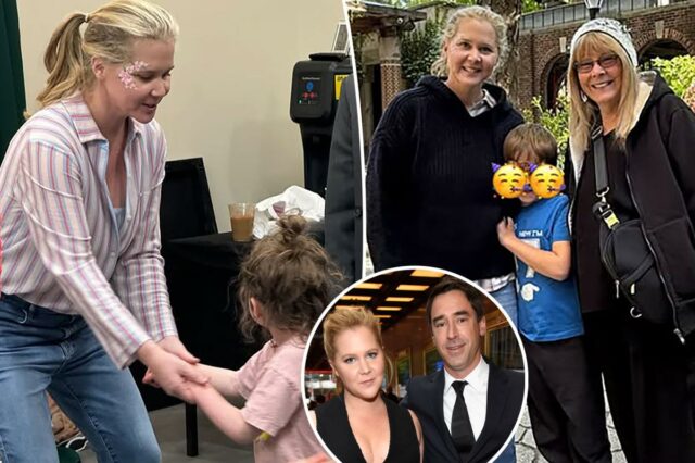 Amy Schumer comemora marco de ‘mãe solteira’ após separação de Chris Fischer
