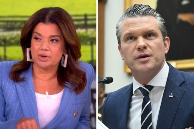 'Ana Navarro, do The View, responde a Pete Hegseth chamando os democratas de “maior adversário” do país: “A hipocrisia é flagrante”
