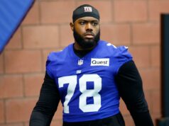 Andrew Thomas quer ser uma peça fundamental na recuperação dos Giants, ao contrário do ex-companheiro de equipe Andrew Thomas quer ser uma peça fundamental na recuperação dos Giants, ao contrário do ex-companheiro de equipe