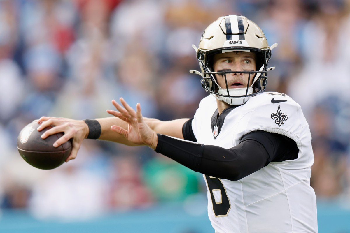New Orleans Saints QB Tyler Shough
