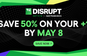 Apenas 5 dias: traga um parceiro ou colega e ganhe 50% de desconto em um segundo passe TechCrunch Disrupt 2026 TechCrunch interrompe 2026 BOGO