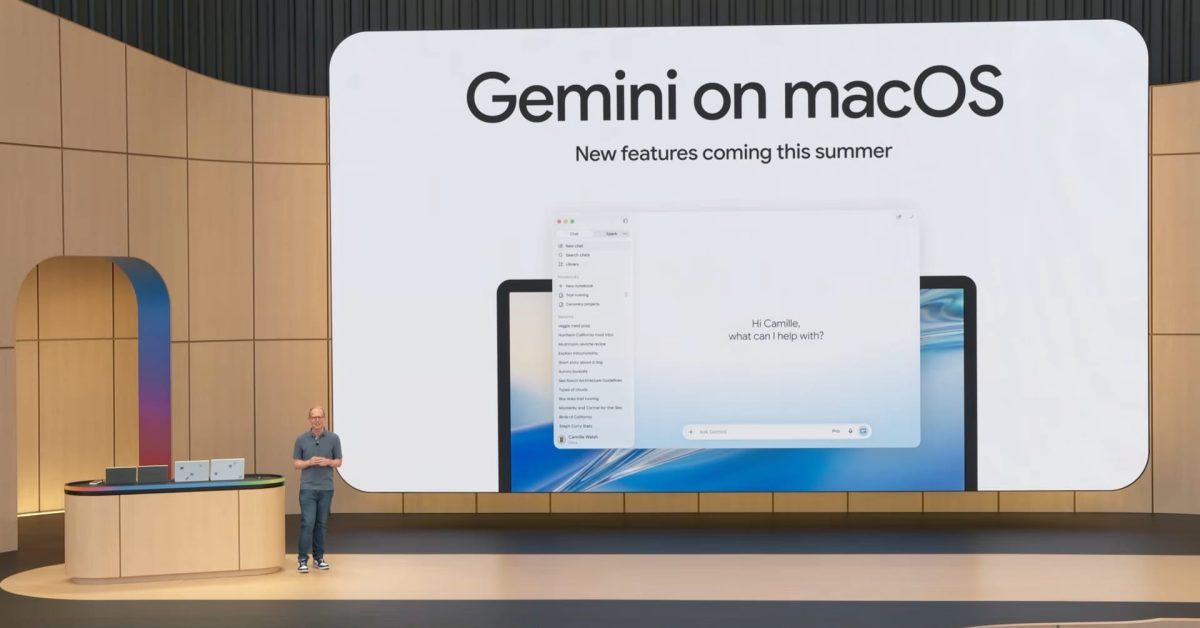 Aplicativo Gemini para Mac adicionando agente ‘Spark’ e controle de voz neste verão
