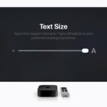 Imagem mostrando o novo recurso de reconhecimento de imagem da Apple no VoiceOver no trabalho, que detalha uma fatura