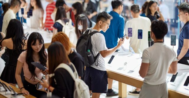 Apple dá descontos no iPhone na China antes do festival anual de compras 618
