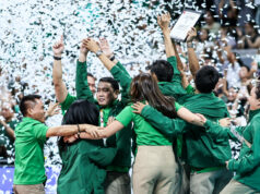 Aprenda com o técnico Ramil: a chave para o ‘Sweep 16’ de La Salle foi o levantador novato O técnico Ramil de Jesus e os La Salle Lady Spikers comemoram após vencer o campeonato no torneio de vôlei feminino da temporada 88 da UAAP, derrotando NU Lady Bulldogs.