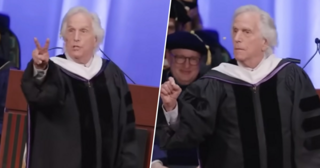 As 2 palavras pelas quais Henry Winkler vive, de acordo As 2 palavras pelas quais Henry Winkler vive, de acordo com o sincero discurso de formatura que ele acabou de proferir