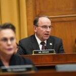 Representative Tom Tiffany questions special counsel Jack Smith as he testifies during a hearing before the House Judiciary Committee in the Rayburn House Office Building on Capitol Hill on January 22, 2026, in Washington. (Photo by Al Drago/Getty Images)