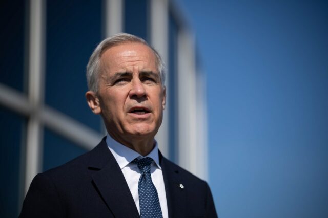 As chances de independência de Alberta enquanto Mark Carney emite Canadian Prime Minister Mark Carney speaks in Vancouver on May 20.