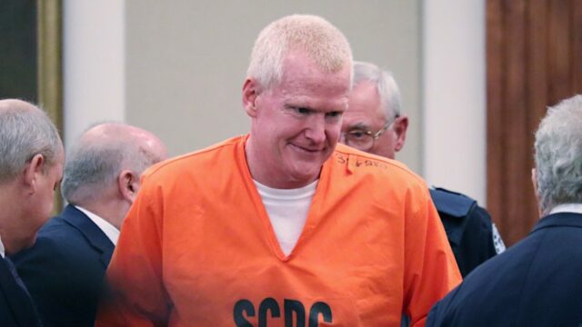 Alex Murdaugh no tribunal em 2023.