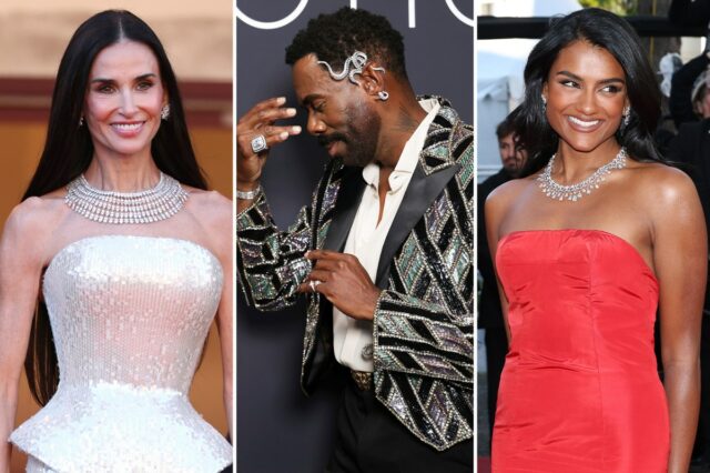 As joias mais deslumbrantes do Festival de Cinema de Cannes Demi Moore comparece à cerimônia de abertura e