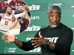 As lições dos Jets que Aaron Glenn está tirando da corrida ‘corajosa’ dos Knicks O técnico dos Jets, Aaron Glenn, falando à mídia.