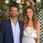 Donald Trump Jr e Bettina Anderson se casaram discretamente na quinta-feira em Palm Beach e depois voaram para o Caribe para uma celebração ensolarada limitada apenas a seus amigos mais próximos e alguns membros da família