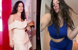 Ashley Graham chama os medicamentos para perda de peso de um ‘tapa na cara’ ao movimento de positividade corporal Ashley Graham chama os medicamentos para perda de peso de um 'tapa na cara' ao movimento de positividade corporal