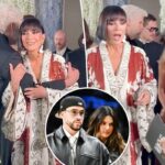 Assista ao estranho encontro de Bad Bunny com a mãe da ex Kendall Jenner, Kris, e a irmã Kim Kardashian no Met Gala 2026