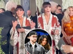 Assista ao estranho encontro de Bad Bunny com a mãe da ex Kendall Jenner, Kris, e a irmã Kim Kardashian no Met Gala 2026 Assista ao estranho encontro de Bad Bunny com a mãe da ex Kendall Jenner, Kris, e a irmã Kim Kardashian no Met Gala 2026