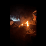 Ataque israelense provoca incêndio no norte da Cidade de Gaza