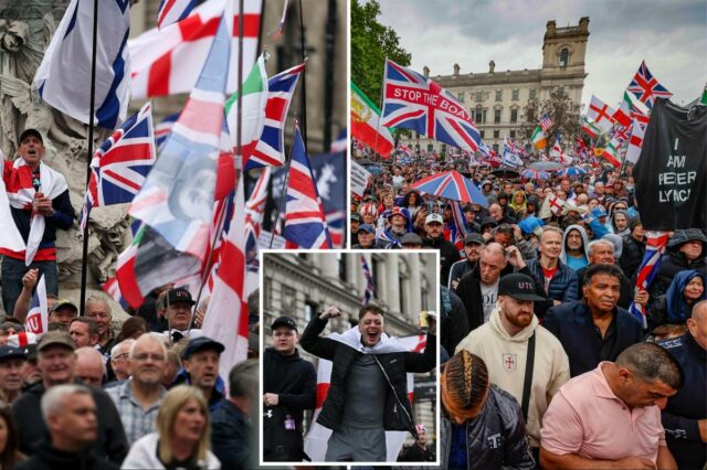 'Atire no pescoço dele, como Charlie Kirk', canto vil irrompe durante protestos massivos em Londres
