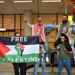 Ativistas detidos da flotilha de ajuda em Gaza chegam à Holanda