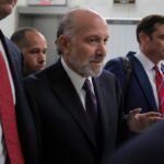 U.S. Commerce Secretary Howard Lutnick departs following a closed transcribed interview with the House Oversight Committee in the Rayburn House Office Building on May 6 in Washington, D.C. (Photo by Chip Somodevilla/Getty Images)