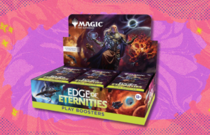 Aumente sua coleção com este Magic: The Gathering Edge of Eternities com desconto – Play Booster Box Aumente sua coleção com este Magic: The Gathering Edge of Eternities com desconto - Play Booster Box