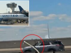 Avião da United atinge poste de luz e trailer de trator na NJ Turnpike ao pousar no aeroporto de Newark: autoridades Avião da United atinge poste de luz e trailer de trator na NJ Turnpike ao pousar no aeroporto de Newark: autoridades