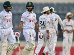 BAN vs PAK, 1º teste, Dia 4 Pontuação AO VIVO: A chuva interrompe o jogo enquanto a liderança de Bangladesh ultrapassa 120 corridas BAN vs PAK, 1º teste, Dia 4 Pontuação AO VIVO: A chuva interrompe o jogo enquanto a liderança de Bangladesh ultrapassa 120 corridas