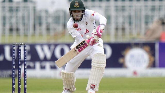 BAN vs PAK, 1º teste, dia 2 PONTUAÇÃO AO VIVO: Ebadot junta-se ao Mushfiqur após os departamentos de Taijul
