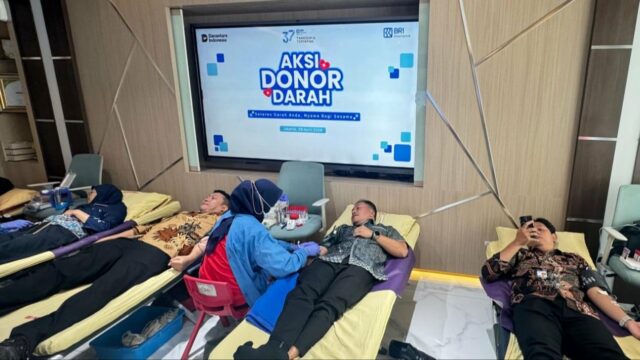 BRINS Gelar Aksi Donor Darah Serentak di 18 Titik, Targetkan 1.000 Kantong Darah
