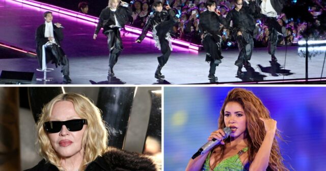 BTS, Madonna e Shakira se apresentarão no show do intervalo da final da Copa do Mundo
