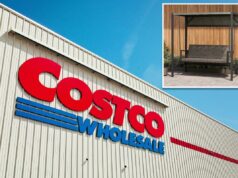 Balanços populares do pátio da Costco lembrados após ferimentos relacionados a jogos de azar perigosos A placa da loja Costco Wholesale em Las Rozas, Madrid.