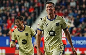 Barcelona está prestes a conquistar o título da La Liga novamente após vitória por 2 a 1 sobre o Osasuna Barcelona está prestes a conquistar o título da La Liga novamente após vitória por 2 a 1 sobre o Osasuna