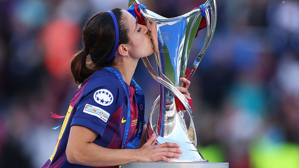 Barcelona venceu Lyon por 4 a 0 e conquistou a Liga dos Campeões Feminina