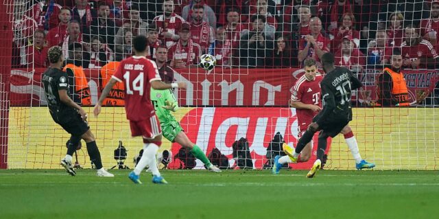 Bayern de Munique x PSG - Liga dos Campeões AO VIVO: Os anfitriões ficam furiosos ao ver um pênalti negado e Nuno Mendes evita o cartão vermelho enquanto os visitantes lideram por 6-4 após o gol madrugador de Ousmane Dembele
