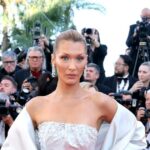 Bella Hadid Vestido transparente Breakout 309