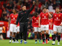 Benjamin Sesko diz que se sente muito sortudo por poder jogar com um jogador do Man Utd sob o comando de Michael Carrick Benjamin Sesko diz que se sente muito sortudo por poder jogar com um jogador do Man Utd sob o comando de Michael Carrick