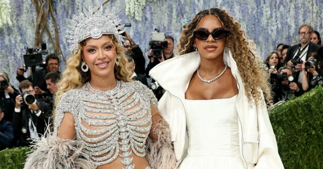 Beyoncé e Blue Ivy Carter participam da comemoração do Met Gala de 2026 