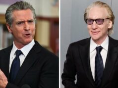 Bill Maher avisa Gavin Newsom que ele está começando a soar ‘exatamente’ como Trump em meio ao processo da Fox News Imagem dividida de Gavin Newsom, Joe Rogan