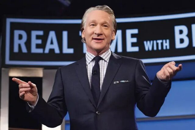 Bill Maher hosts "Real Time with Bill Maher" on HBO.
