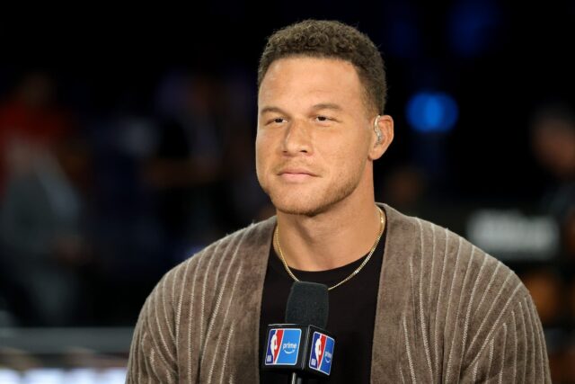 Amazon Prime NBA analyst Blake Griffin in Las Vegas, Nevada