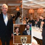 Blakeman corteja a elite abastada de Nova York no café da manhã poderoso dos Hamptons
