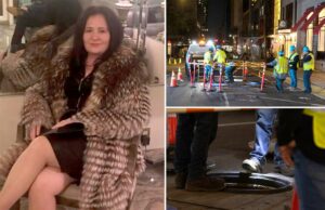 Bons samaritanos frenéticos tentaram salvar a vovó que gritou ‘Estou morrendo’ antes de cair estranhamente quieta no bueiro de Nova York Bons samaritanos frenéticos tentaram salvar a vovó que gritou 'Estou morrendo' antes de cair estranhamente quieta no bueiro de Nova York