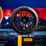 Pirelli P-Zero tire.